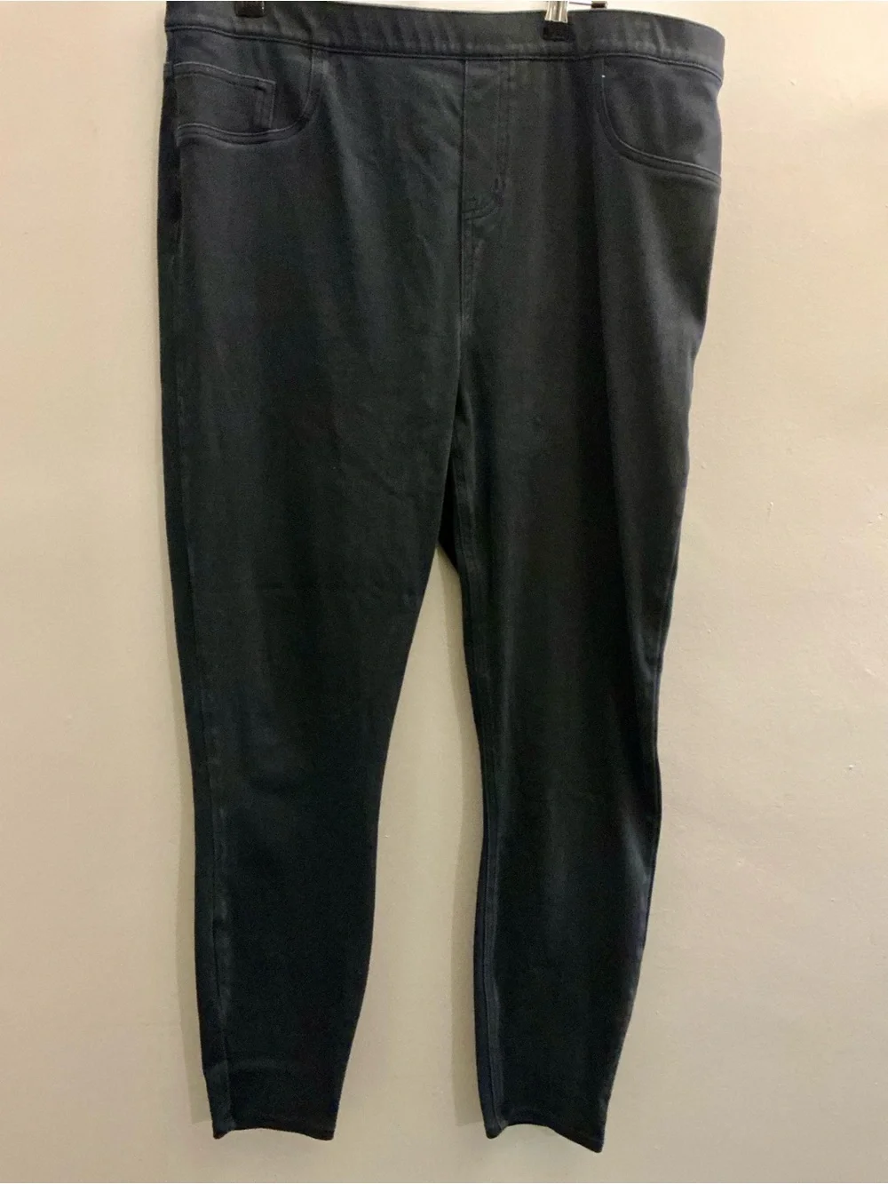 SPANX Black Ponte Pull-On Pants 2X Stretch Shaping